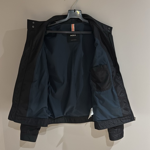 MEXX Classic Vintage Black Long Sleeve Zip Up Jacket/Coat Size Large - Picture 5 of 8